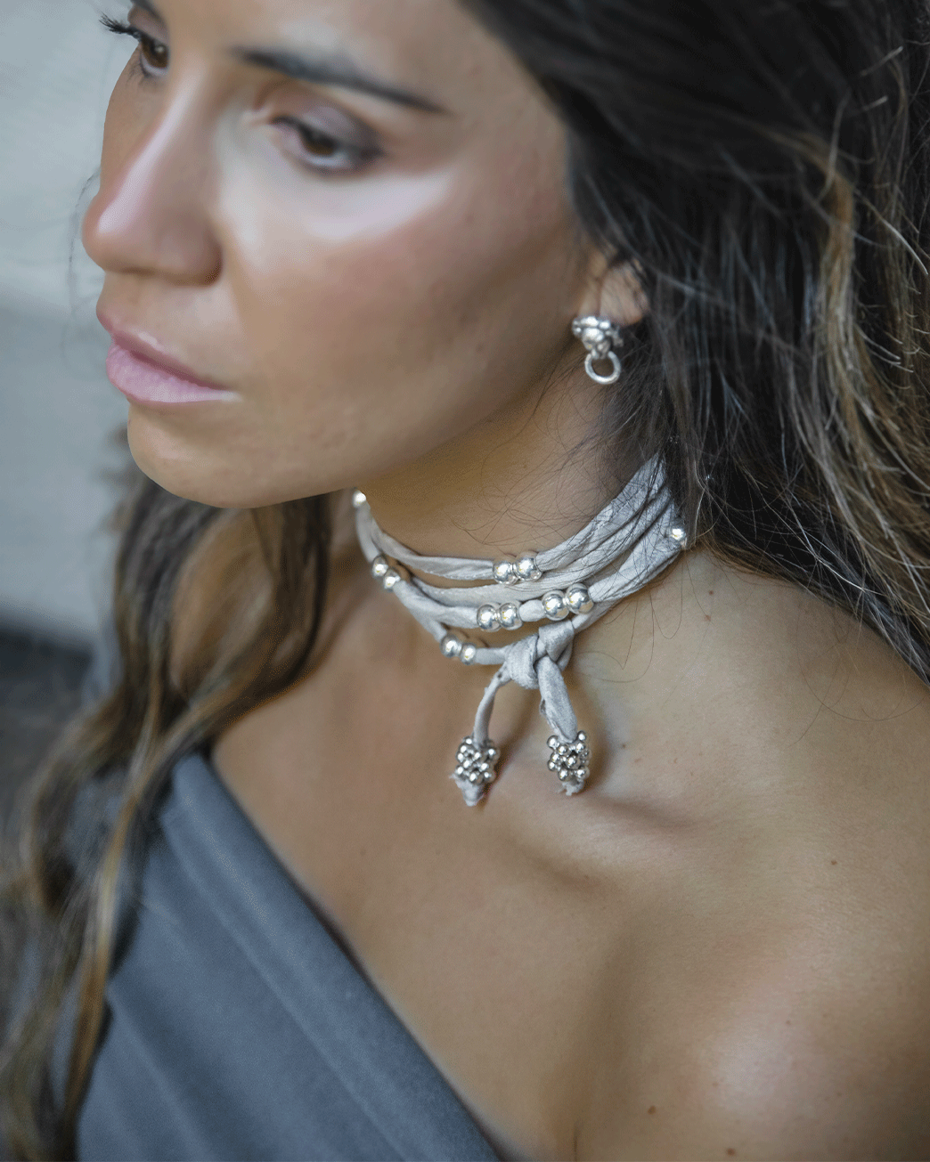 COLLAR ZÍNGARA SILK VISON