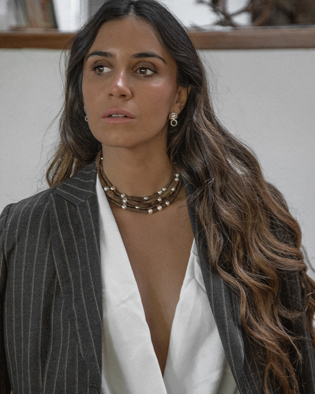 COLLAR ZÍNGARA SILK CAFE