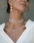 CHOKER BOHEME SILK ROSA CLARO