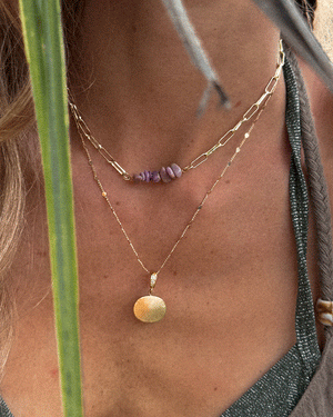 COLLAR KORAI AFRICAN LILAC