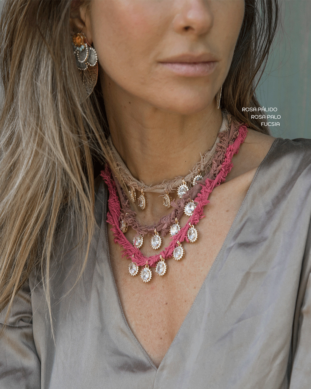 COLLAR MAJESTIC FUCSIA