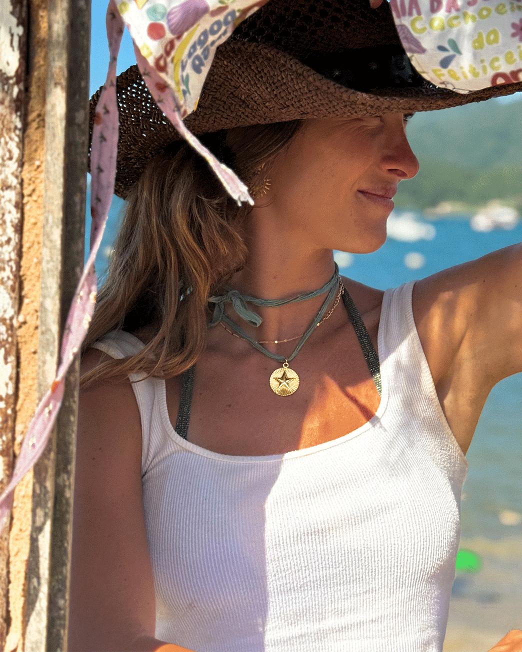 COLLAR SEDA ESTRELLA · personalizable