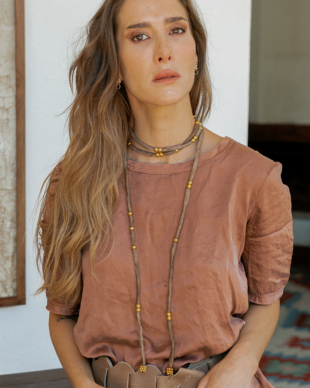 COLLAR ZÍNGARA SILK MOCHA MOUSSE