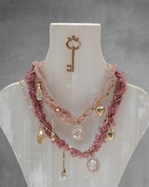 COLLAR NOMARA ROSA PALO