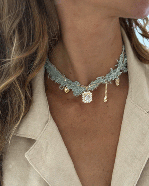 COLLAR NOMARA TURQUESA