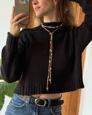 COLLAR ZÍNGARA SILK MOCHA MOUSSE